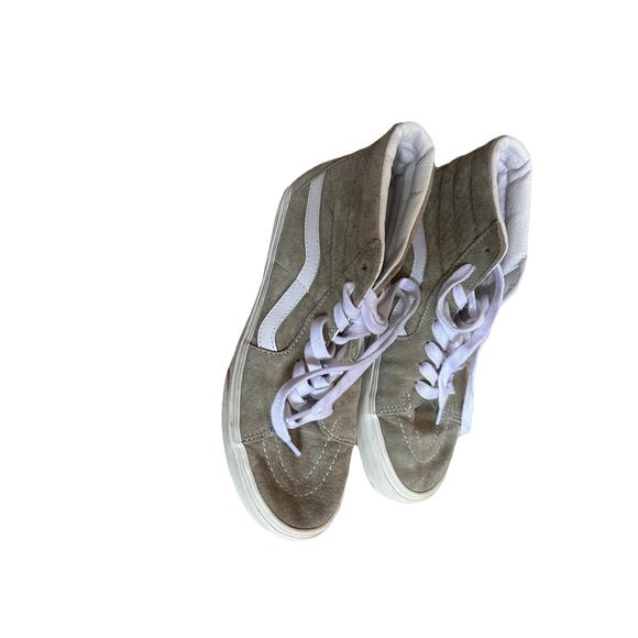 Vans Green Suede High Tops Eco Dry | 7.5M/9W - Picture 1 of 6